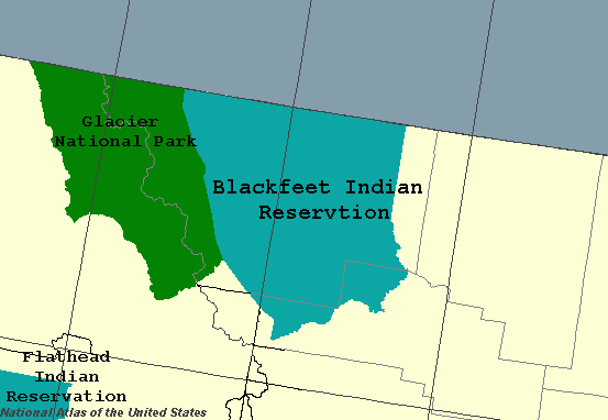 Image 2: Blackfoot Indian Reservation